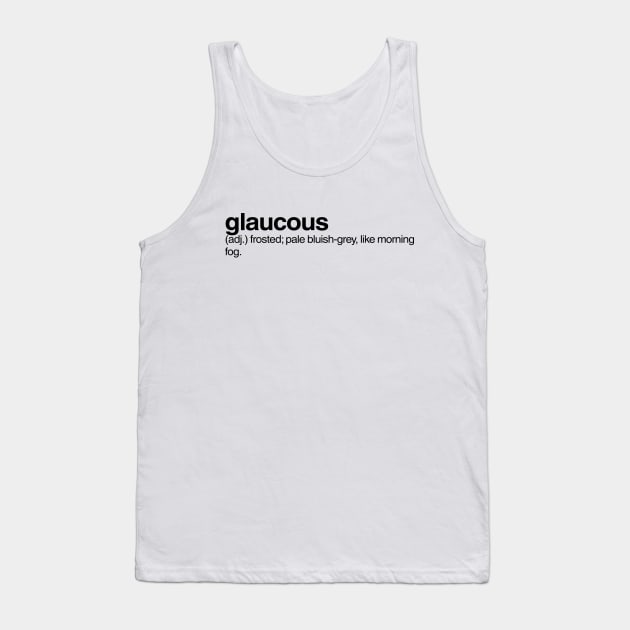 Glaucous Tank Top by Onomatophilia